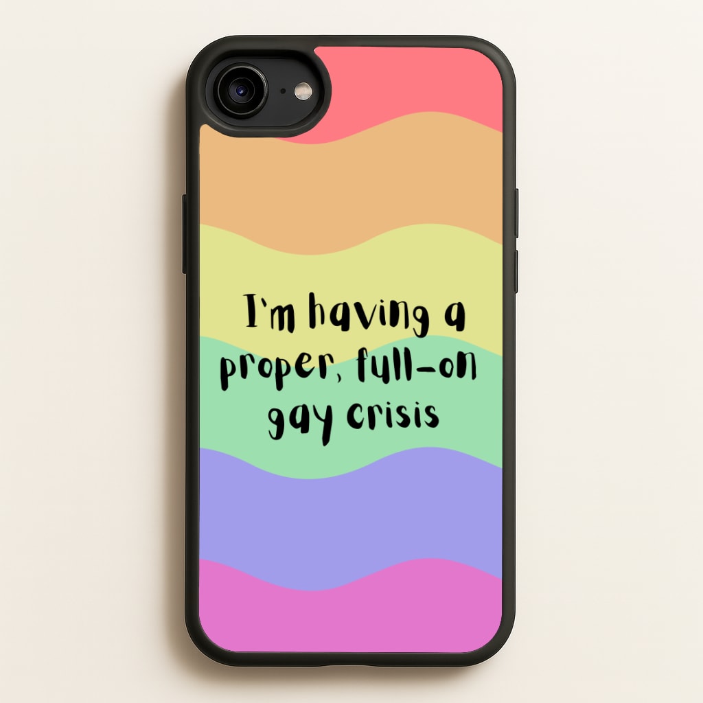 Gay Crisis - Heart TV  - Heartstopper Phone Case for iPhone 6 / 7 / 8 / SE