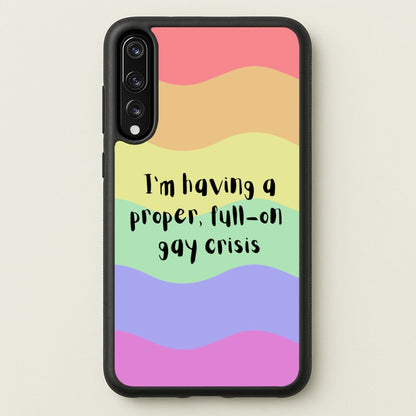 Gay Crisis - Heart TV  - Heartstopper Phone Case for Huawei P20 Pro