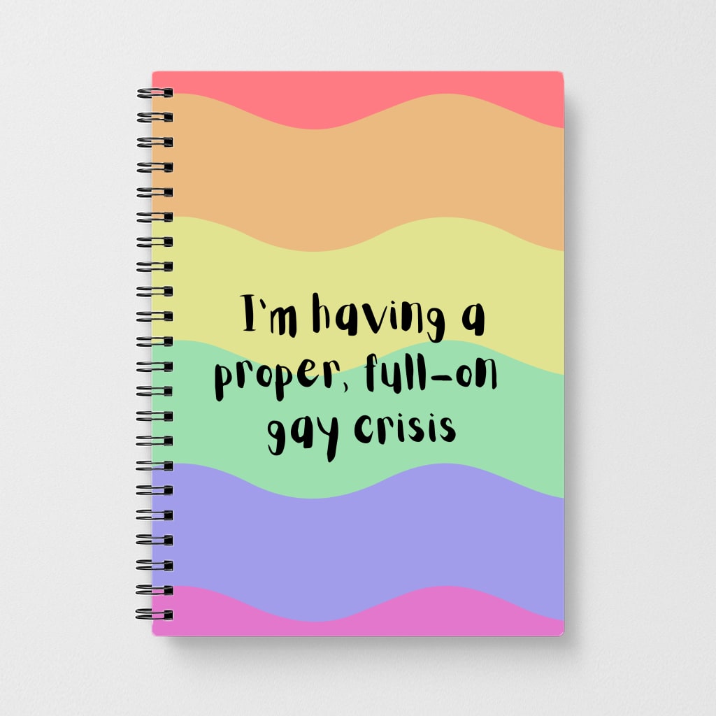 Gay Crisis - Heart TV Notebook