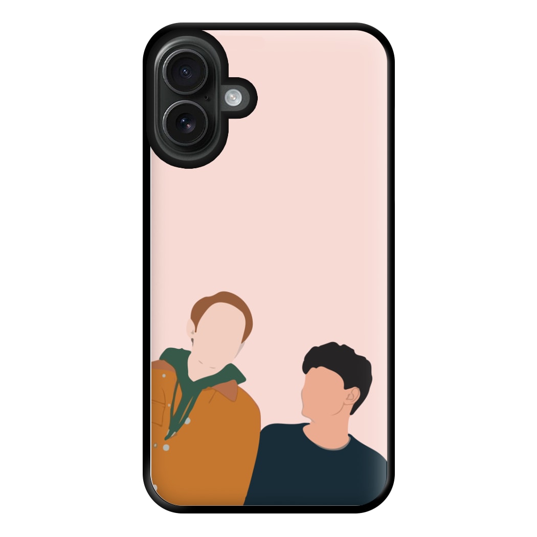 Nick And Charlie - Heart TV Phone Case for iPhone 16 Plus