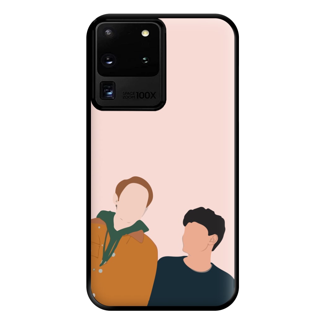 Nick And Charlie - Heart TV Phone Case for Galaxy S20 Ultra