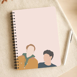Nick And Charlie - Heart TV Notepad