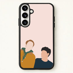 Nick And Charlie - Heart TV Phone Case for Galaxy S26 Plus
