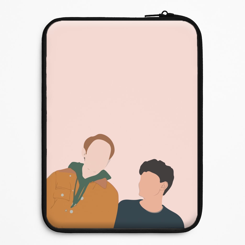 Nick And Charlie - Heart TV Laptop Sleeve