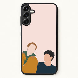 Nick And Charlie - Heart TV Phone Case for Galaxy A37