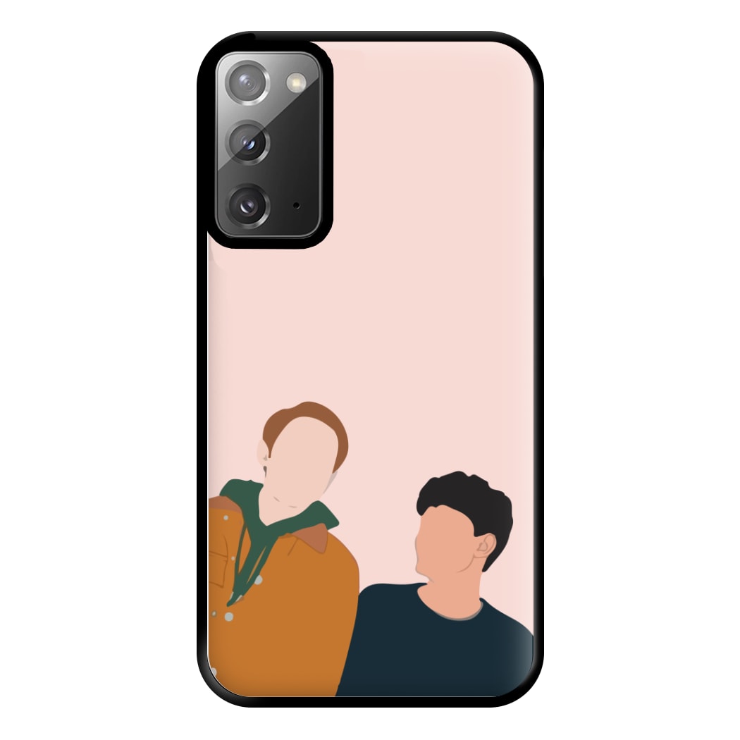 Nick And Charlie - Heart TV Phone Case for Galaxy Note 20 Ultra