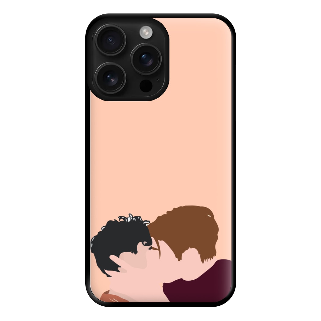 Nick And Charlie Kissing - Heart TV Phone Case