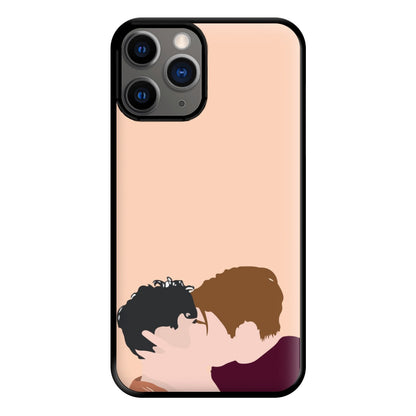 Nick And Charlie Kissing - Heart TV Phone Case for iPhone 12 Pro Max