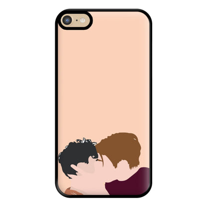 Nick And Charlie Kissing - Heart TV Phone Case for iPhone 6 Plus / 7 Plus / 8 Plus