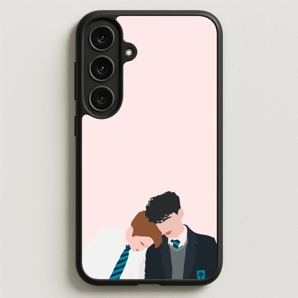 Nick And Charlie School Clothes - Heart TV Phone Case for Galaxy S25FE