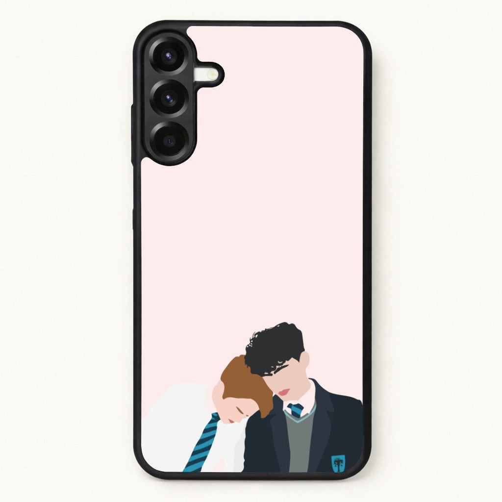 Nick And Charlie School Clothes - Heart TV Phone Case for Galaxy A17