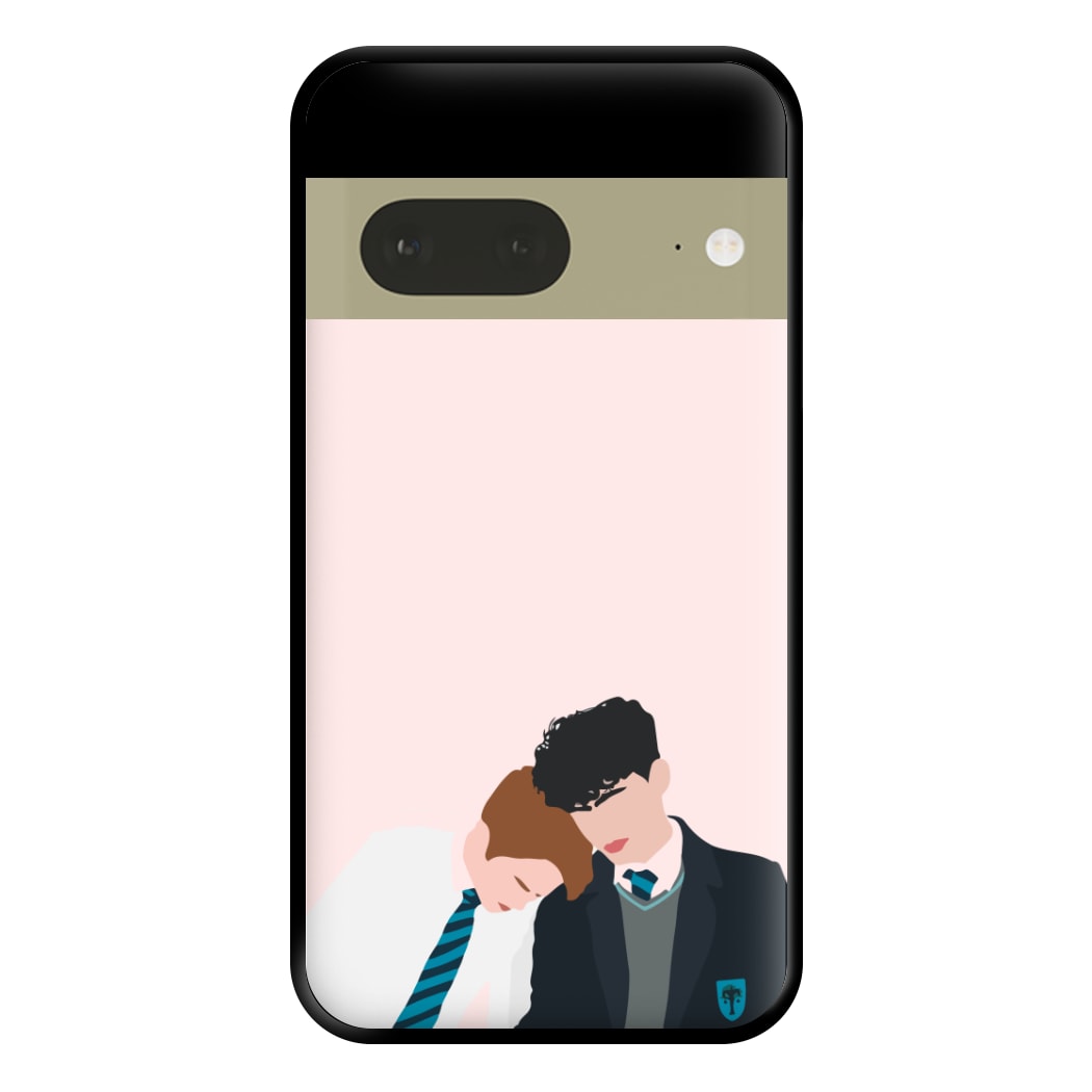 Nick And Charlie School Clothes - Heart TV Phone Case for Google Pixel 7a