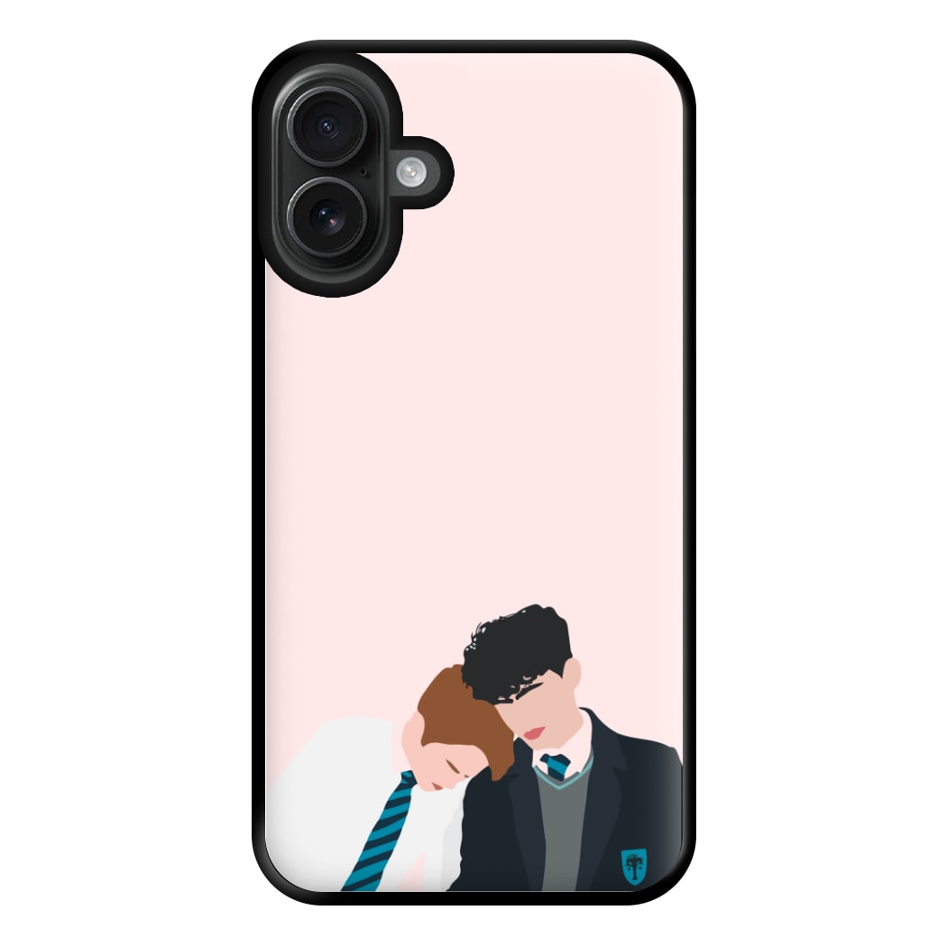 Nick And Charlie School Clothes - Heart TV Phone Case for iPhone 16 Plus