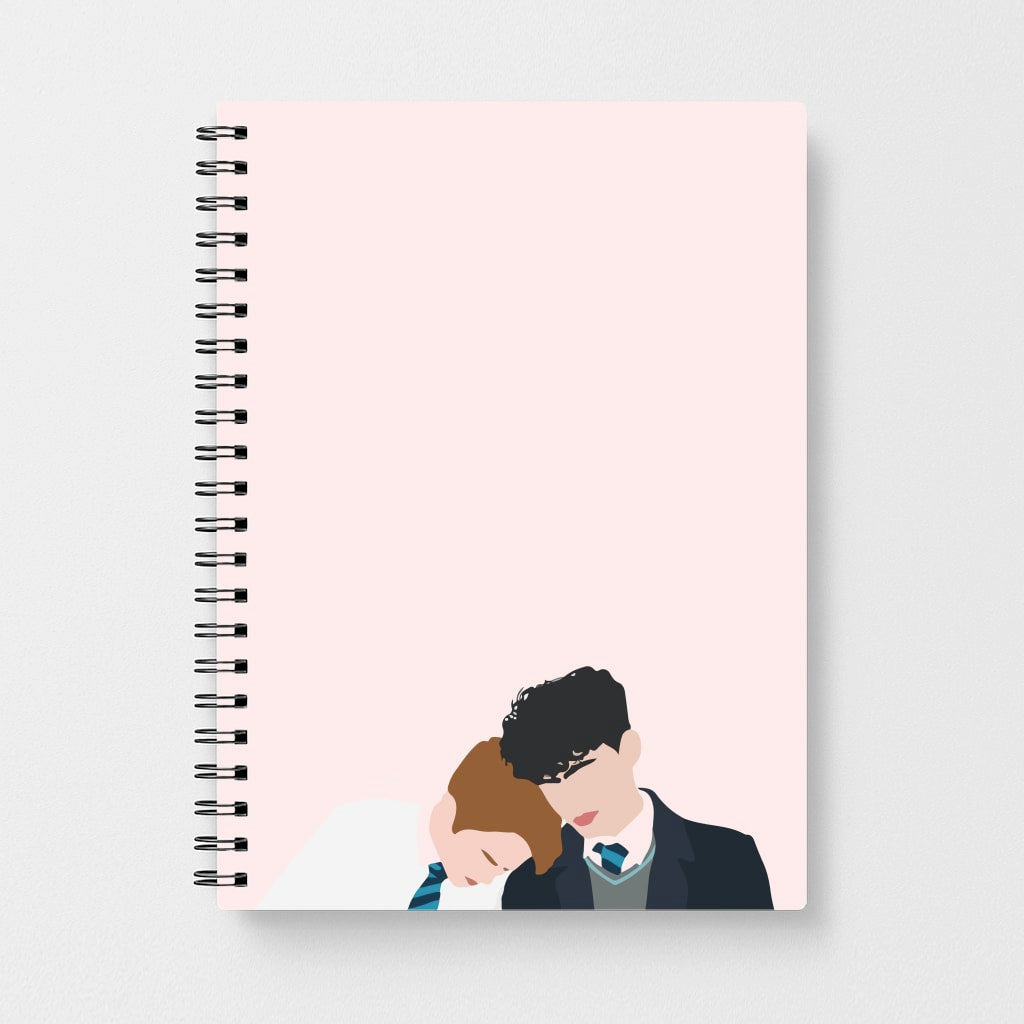 Nick And Charlie School Clothes - Heartstopper Notebook