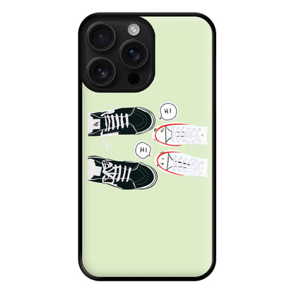 Hi - Heart TV Phone Case for iPhone 16 Pro Max