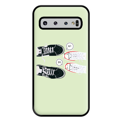 Hi - Heart TV Phone Case for Galaxy S10 Plus