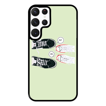 Hi - Heart TV Phone Case for Galaxy S22 Ultra