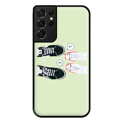 Hi - Heart TV Phone Case for Galaxy S21 Ultra