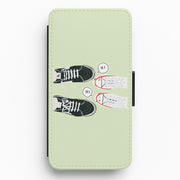 Hi - Heart TV Flip / Wallet Phone Case 1