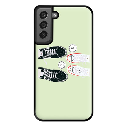 Hi - Heart TV Phone Case for Galaxy S21FE