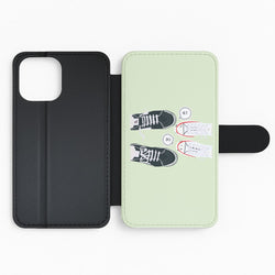 Hi - Heart TV Flip Phone Case