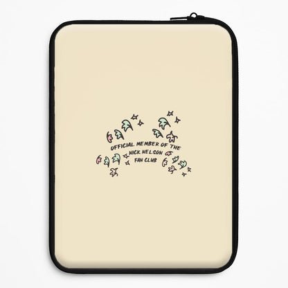 Official Member Of The Nick Nelson Fan Club - Heart TV Universal Laptop Sleeve