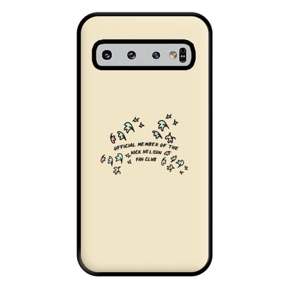 Official Member Of The Nick Nelson Fan Club - Heart TV Phone Case for Galaxy S10 Plus