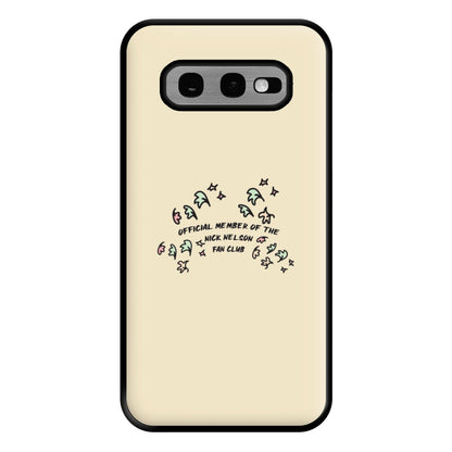 Official Member Of The Nick Nelson Fan Club - Heart TV Phone Case for Galaxy S10e