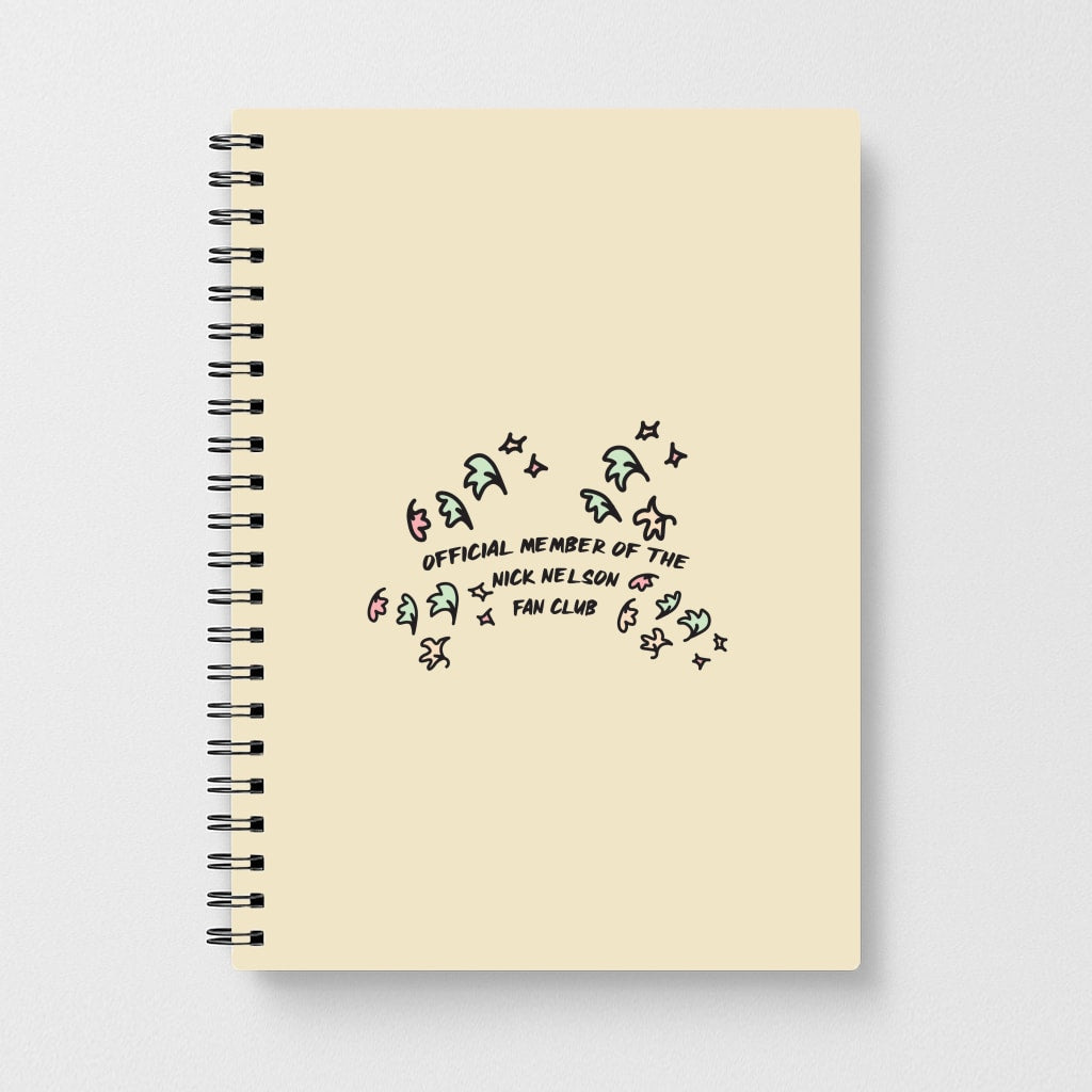 Official Member Of The Nick Nelson Fan Club - Heart TV Notebook