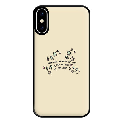 Official Member Of The Nick Nelson Fan Club - Heart TV Phone Case for iPhone XS Max