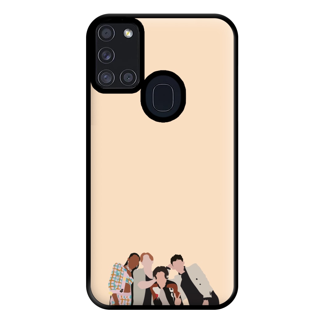 The Heart Crew Phone Case for Galaxy A21s