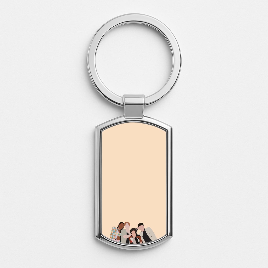 The Heart Crew Silver Keyring
