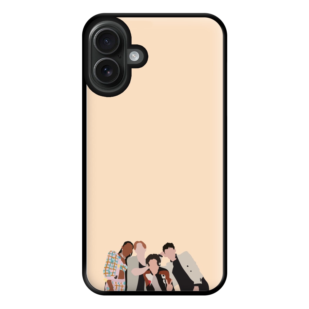 The Heart Crew Phone Case for iPhone 16 Plus