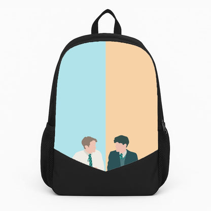 Blue And Yellow - Heart TV Backpack