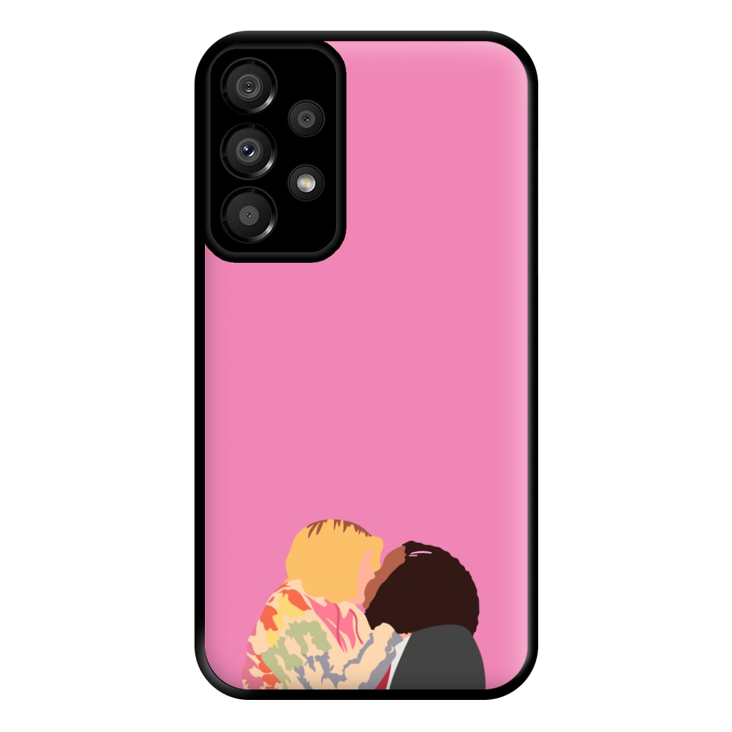 Tara And Darcy - Heart TV Phone Case for Galaxy A33