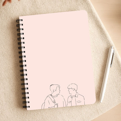 Outline - Heart TV Notepad