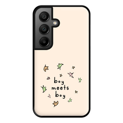 Boy Meets Boy - Heart TV Phone Case for Google Pixel 8