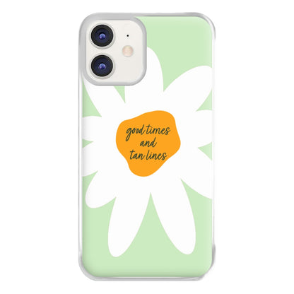 Good Times and Tan Lines Phone Case for iPhone 12 / 12 Pro