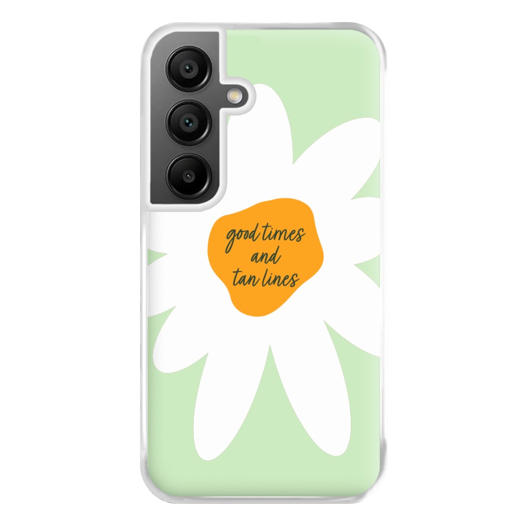 Good Times and Tan Lines Phone Case for Galaxy A55