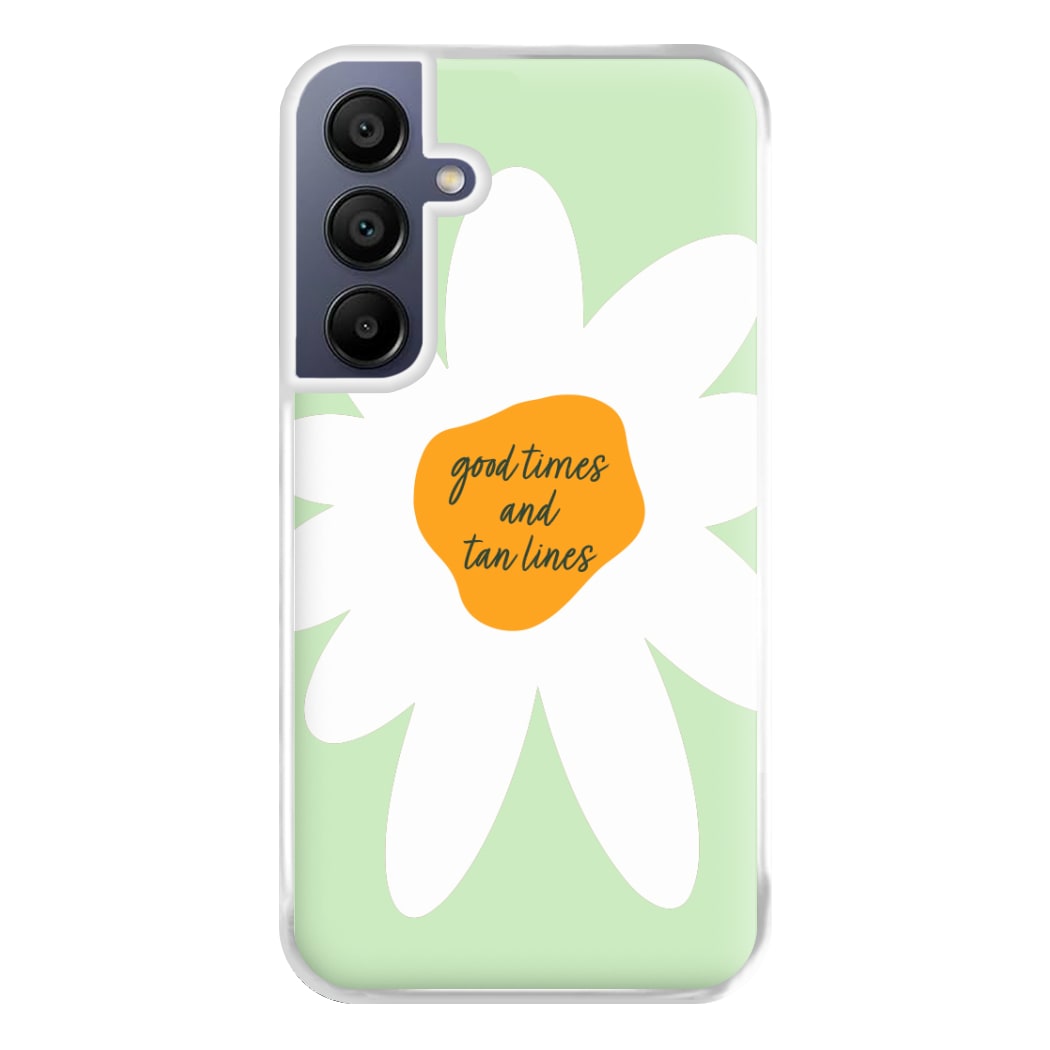 Good Times and Tan Lines Phone Case for Galaxy A16