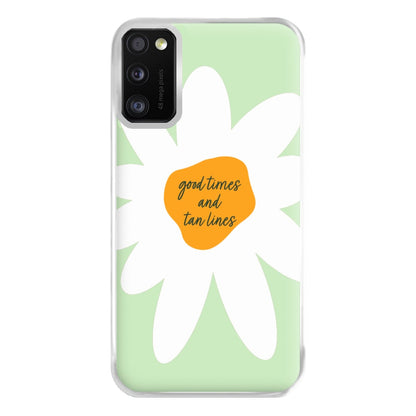 Good Times and Tan Lines Phone Case for Galaxy A41