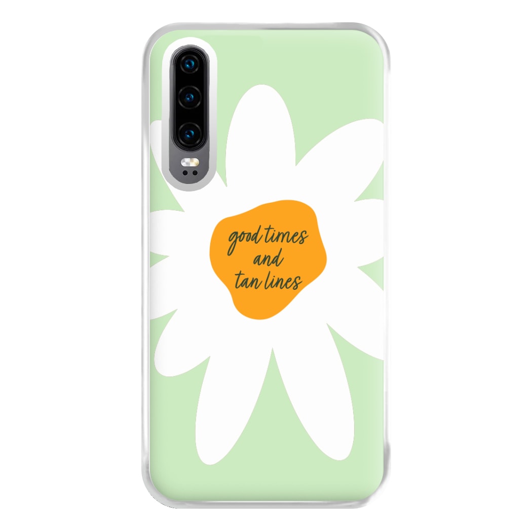 Good Times and Tan Lines Phone Case for Huawei P30