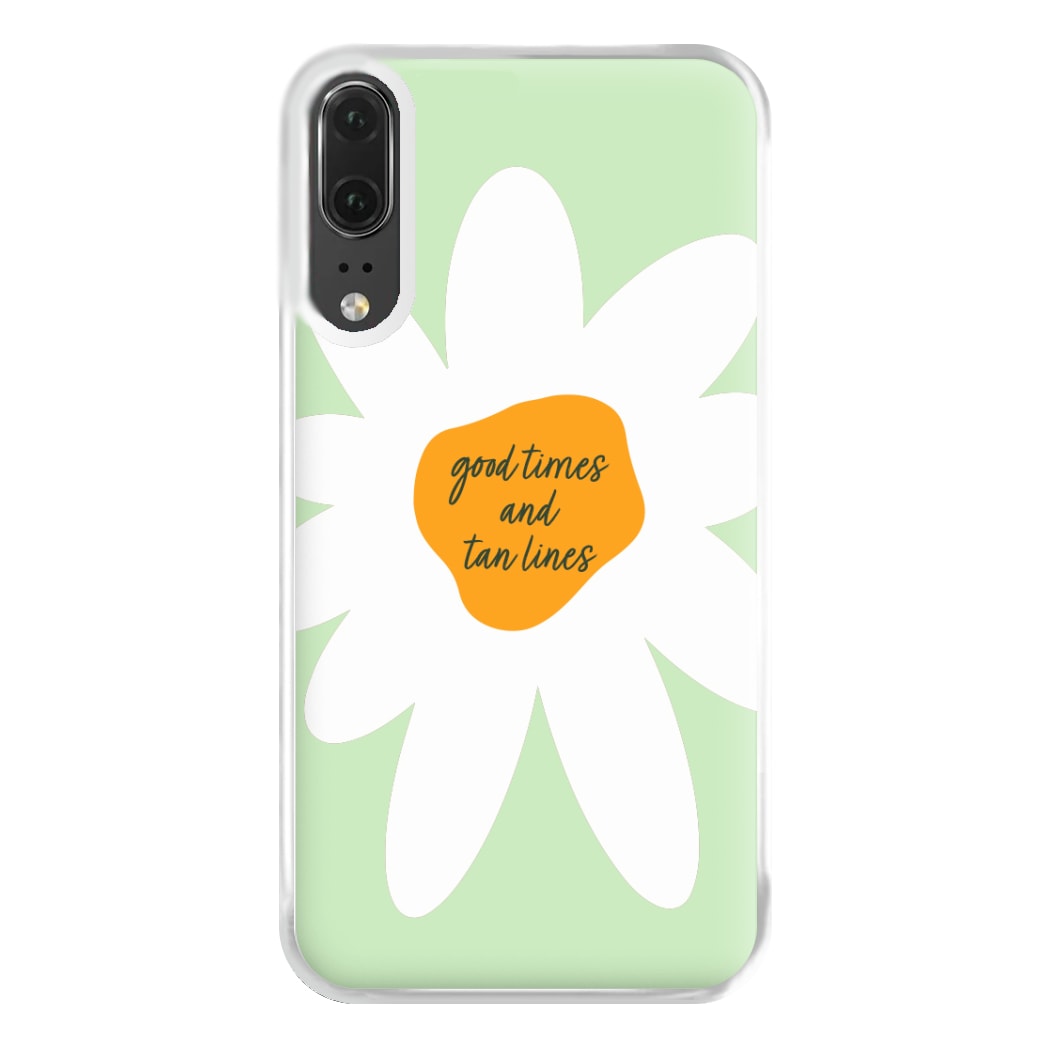 Good Times and Tan Lines Phone Case for Huawei P20