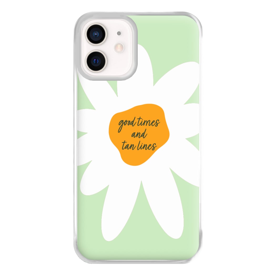 Good Times and Tan Lines Phone Case for iPhone 12 Mini