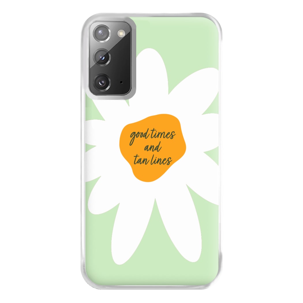 Good Times and Tan Lines Phone Case for Galaxy Note 20 Ultra