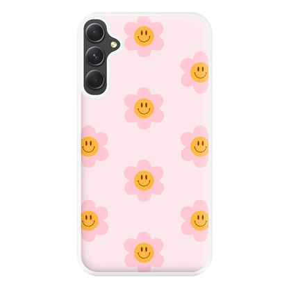 Flower Pattern - Hot Girl Summer Phone Case for Galaxy A54