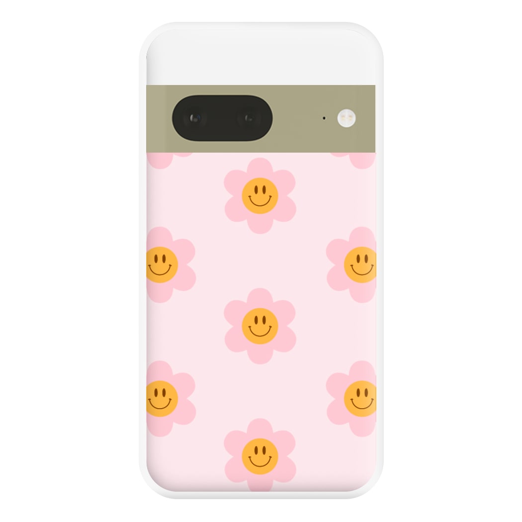 Flower Pattern - Hot Girl Summer Phone Case for Google Pixel 7a