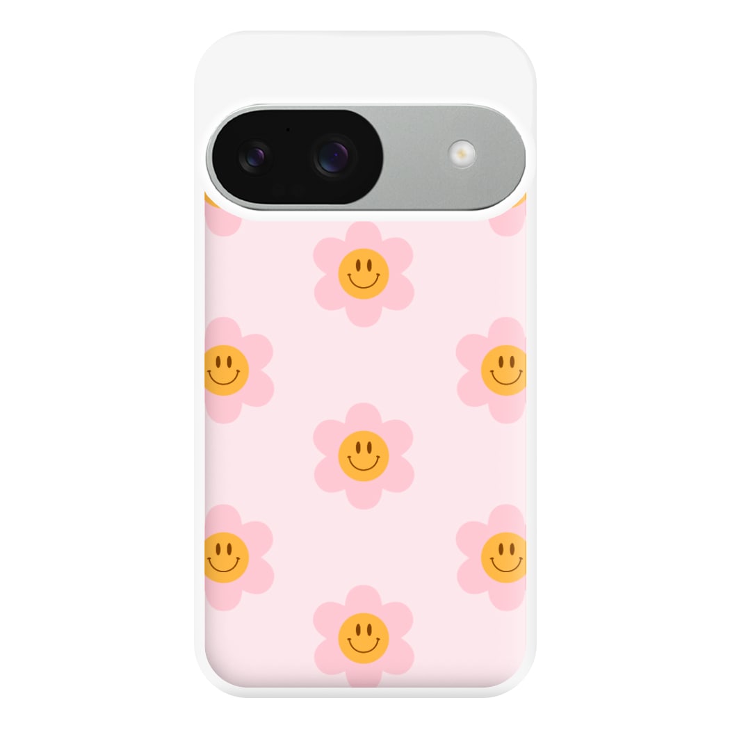 Flower Pattern - Hot Girl Summer Phone Case for Google Pixel 9 / 9 Pro