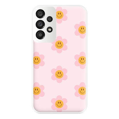 Flower Pattern - Hot Girl Summer Phone Case for Galaxy A33