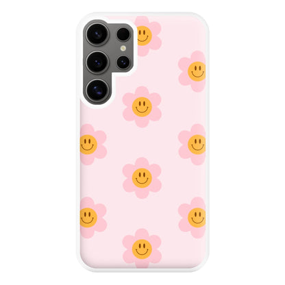 Flower Pattern - Hot Girl Summer Phone Case for Galaxy S24 Ultra